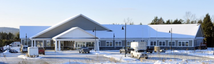 The new Maine Veterans’ Homes building being built on Civic Center Drive behind the Skowhegan Savings Bank is set to be occupied in mid-February.