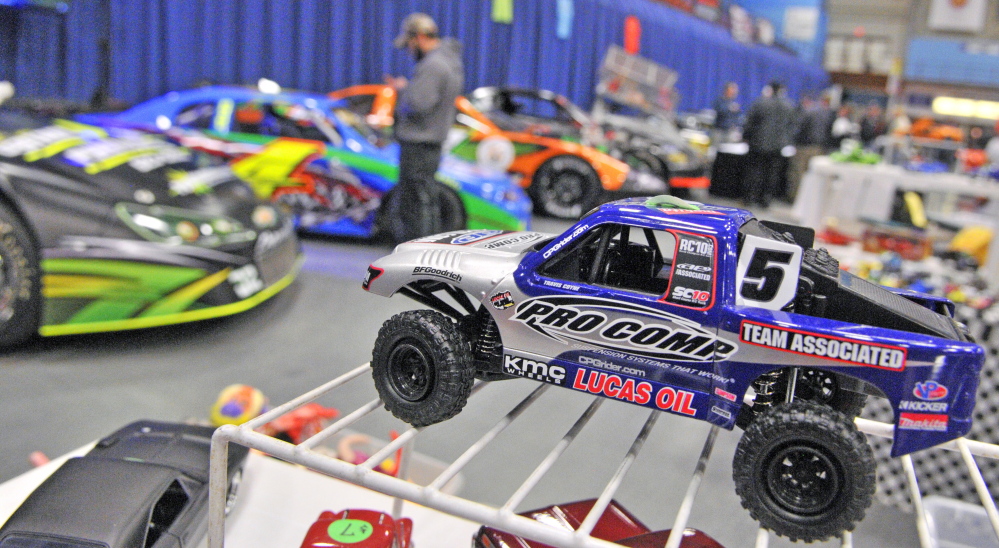 There are everything from full-sized to miniature cars on display at the 27th annual Northeast Motorsports Expo and Trade Show on Friday at the Augusta Civic Center.