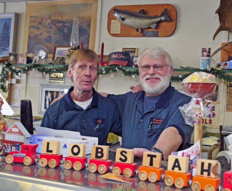 Jeff and Bob Benedict, who recently sold Augusta Seafood, are staying on to help the new owners with the transition.