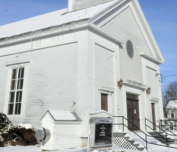 The town of Oakland is considering buying St. Theresa Catholic Church in Oakland for use as a town office and community center.