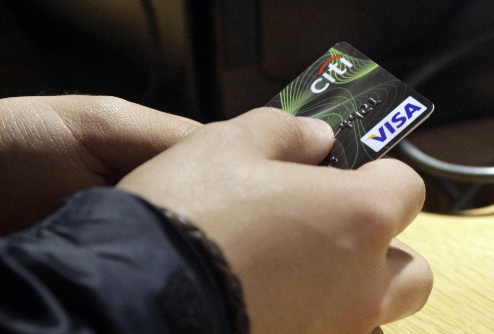 A new study says credit card data can be used to identify the cardholder by analyzing a few transactions. The Associated Press