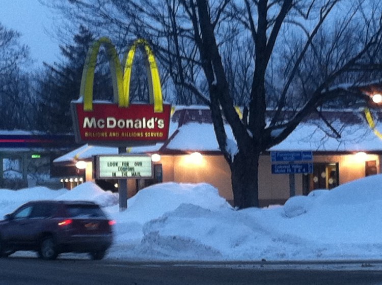Farmington McDonald's will be razed and rebuilt, after the project received approval from the town Planning Board.