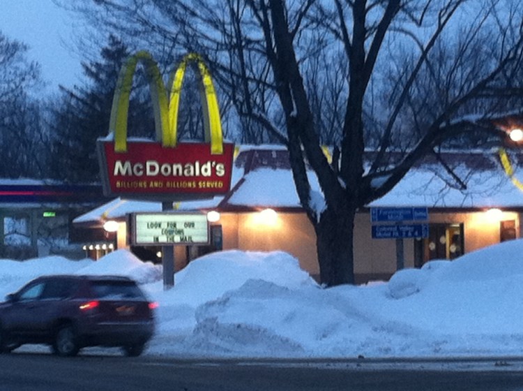 Farmington McDonald's will be razed and rebuilt, after the project received approval from the town Planning Board.