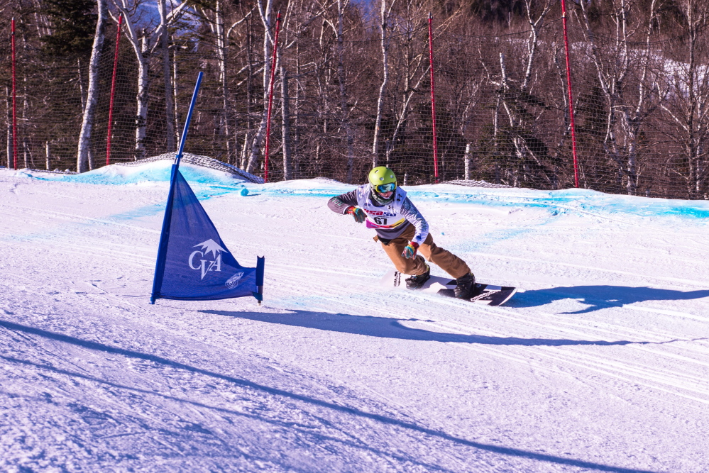 Devryn Valley, a West Gardiner native and Carabassett Valley Academy student, qualified for the World Junior Snowboard championships in Yabuli, China next month. Valley, 19, will compete in the boardercross.