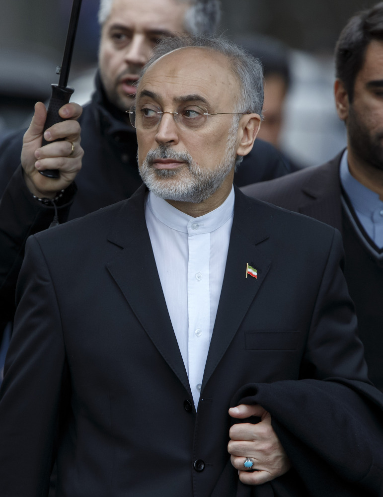Ali Akbar Salehi, head of Iran’s Atomic Energy Organization