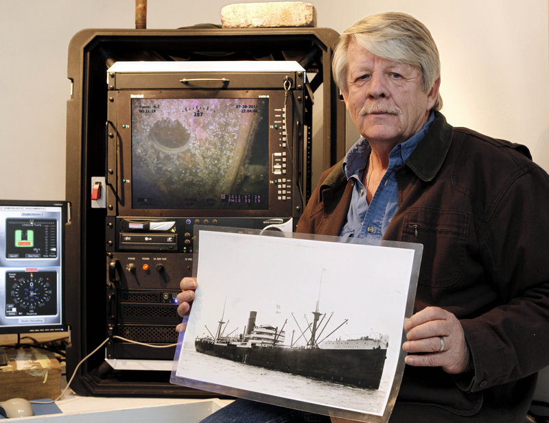 Greg Brooks of Gorham, whose company was awarded salvage rights in 2008 to a World War II-era shipwreck off Cape Cod, believed there was $3 billion in treasure aboard the wreck.