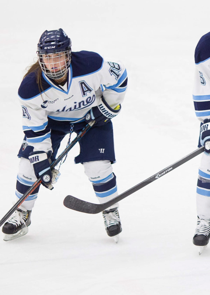 Waterville graduate Katy Massey recently completed an impressive career for the University of Maine women’s hockey team. Massey, who started out as a walk-on, leaves with the most games played for the Black Bears in a career with 132.