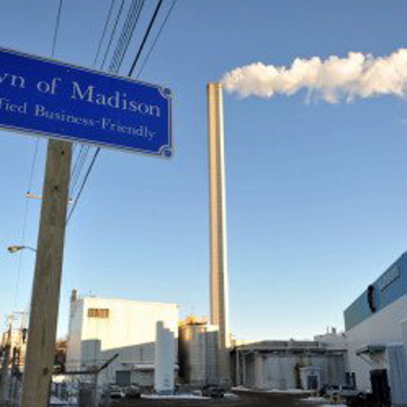 Madison Paper Industries made its case to a federal agency this week that Canadian government subsidies give a competitor form Nova Scotia an unfair advantage in the market for high quality printing paper.