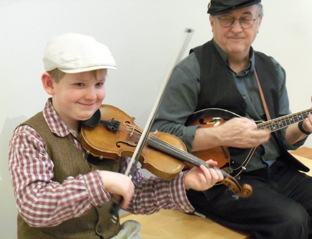 DownEast Country Dance Festival: Owen Kennedy, 9, of Winthrop, and Don Cunningham, of Lewiston, are among the dozens of musicians performing at the 25th annual DownEast Country Dance Festival in Topsham on Saturday, March 28. 
