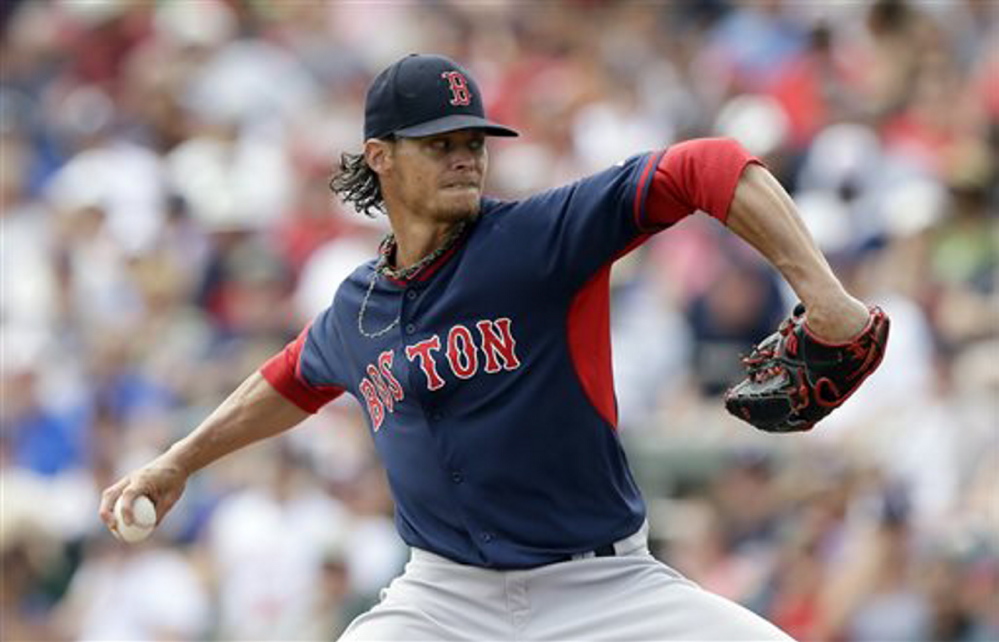 Clay Buchholz will start the Red Sox opener on April 6 in Philadelphia.