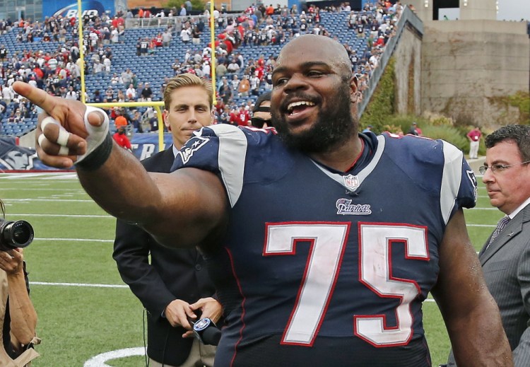 Defensive tackle Vince Wilfork has signed with Houston.