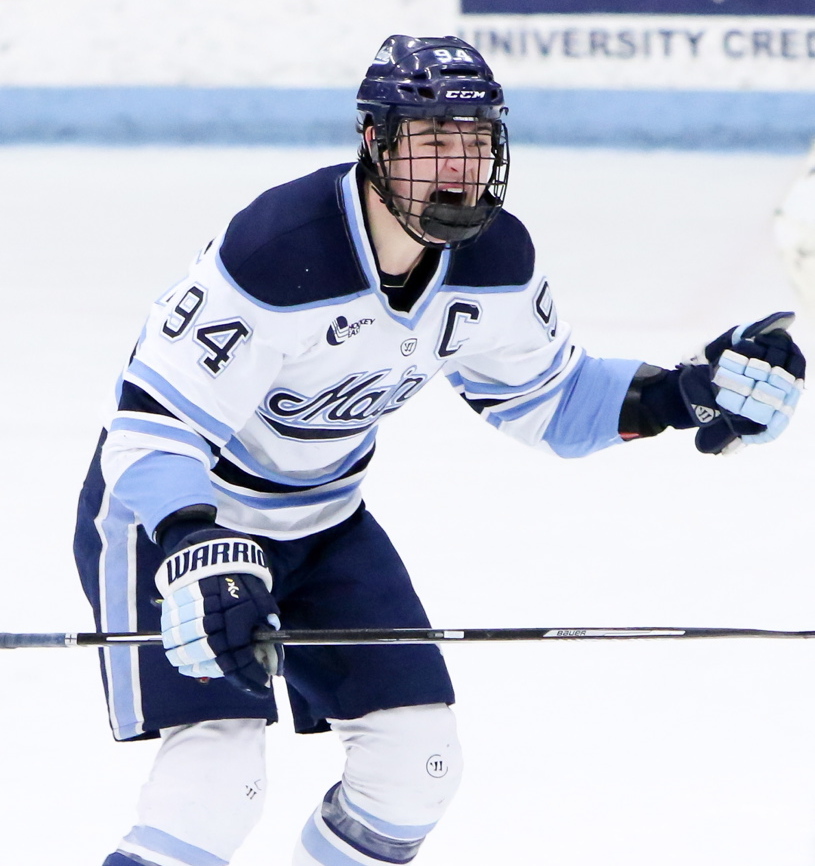 Devin Shore said he’ll miss his teammates and the fans in Orono, but leaving the University of Maine means he’ll be one step from the NHL as a pro in the AHL.