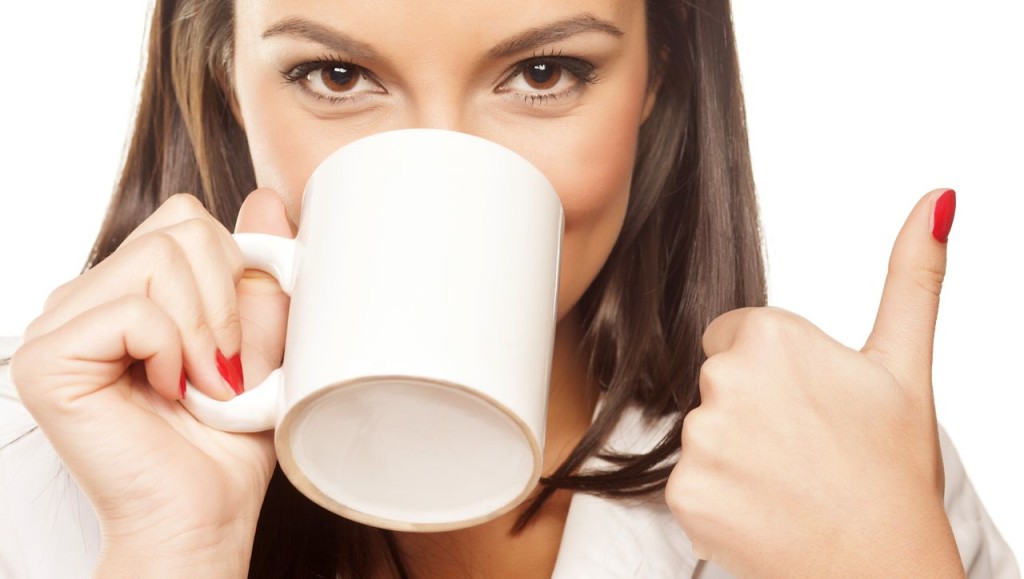 Researchers found that people who drink between three and five cups of coffee a day are likely to have less coronary artery calcium, or CAC, than those who drink no coffee at all. Shutterstock image