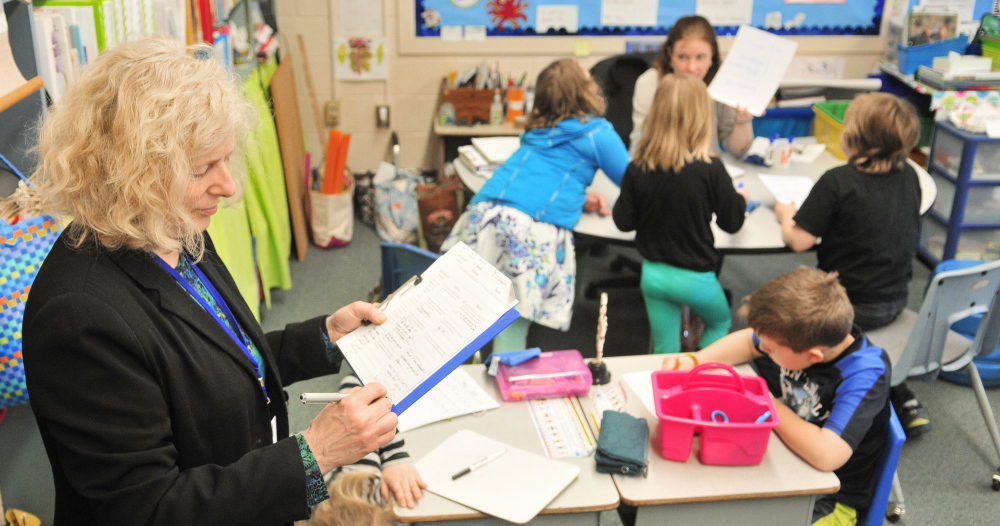 Readfield and Wayne math teachers learn from each other