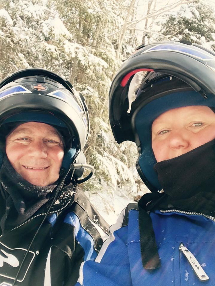 David and Laurie Clark praised rescue workers who came to their aid after a snowmobile crash in northern Somerset County on Easter Sunday.
