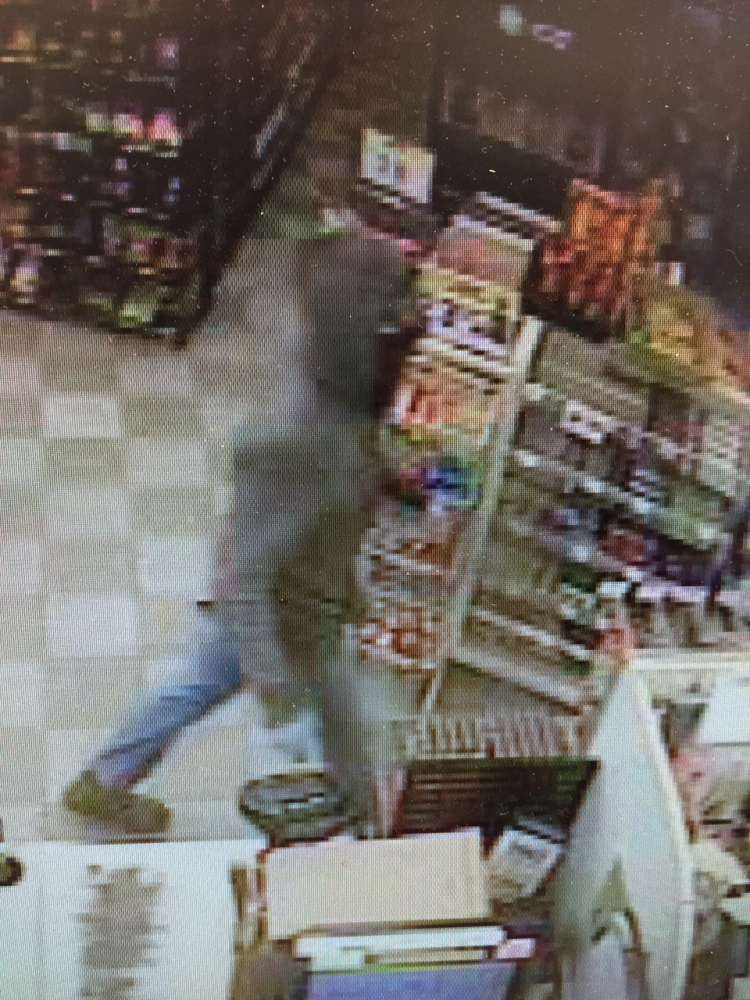 Contributed photo
A still image from surveillance video shows the man who robbed the Cumberland Farms store on Mount Vernon Avenue in Augusta Saturday morning.