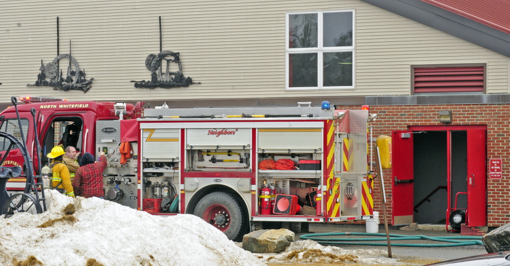 Students returned to Whitefield Elementary School on Monday following a March 27 fire in the gym that sent the children to Chelsea Elementary for nine days.