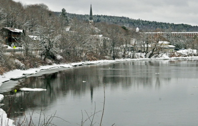 Rain predicted for next week has raised concerns for spring flooding along the Kennebec River.