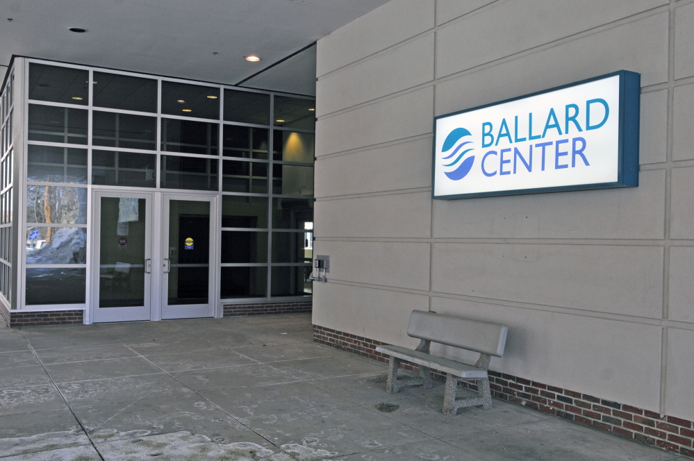 The Ballard Center on the east side of Augusta will open at 9 a.m. Monday as the temporary home of Augusta’s Lithgow Public Library.