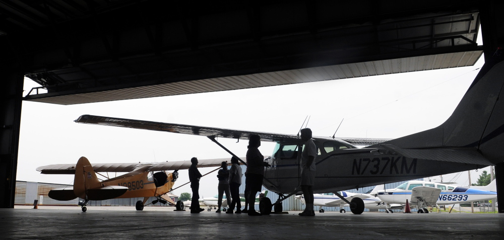 Maine Instrument Flight is proposing to build a new hangar at the Augusta State Airport.
