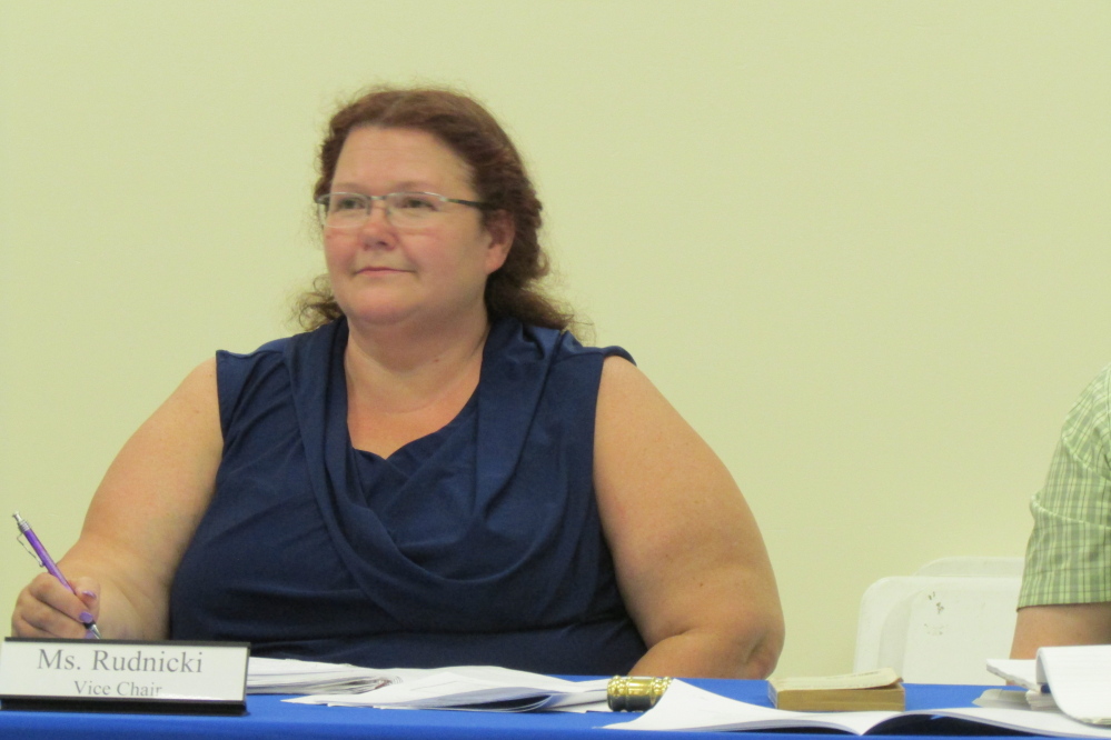 School Administrative District 49 Vice Chairman Shelley Rudnicki, of Fairfield.