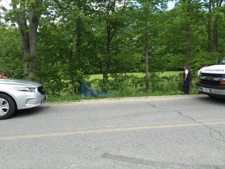 A man driving a motorcycle was killed Friday afternoon after crashing into a tree on Quaker Road in Sidney.