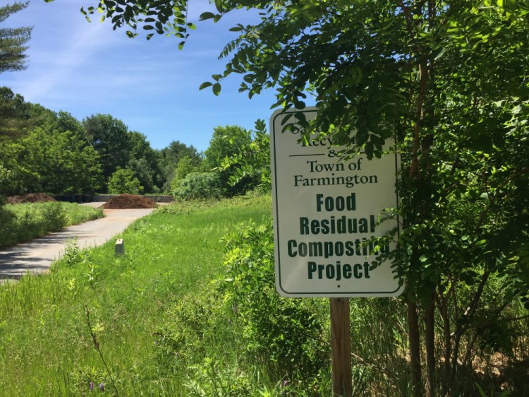 The Farmington compost program, located at the former Sandy River Recycling site, is getting rid of waste while providing revenue for the town.