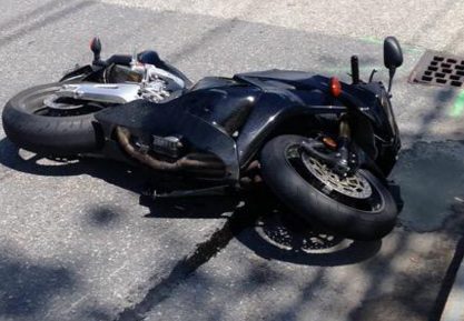 Two people were injured Friday in a motorcycle accident on Western Avenue in Augusta.