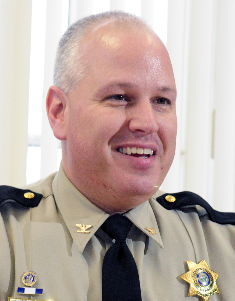 Kennebec County Sheriff’s Chief Deputy Ryan Reardon was one of several local law enforcement officers to be honored for his work on the case involving former Chelsea Selectwoman Carole Swan and her husband Marshall.