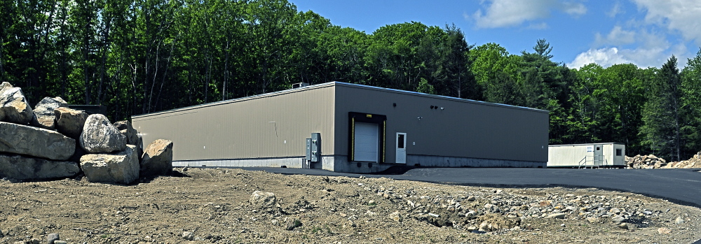 This photo, taken on May 29, shows the new Central Maine Meats plant in Gardiner.