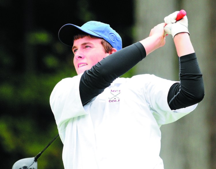 MCI graduate Gavin Dugas will play in three big tournaments in July, including the Maine Amateur Championship at Waterville Country Club on July 7-9.