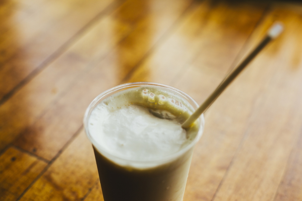Po’ Boys & Pickles’ vanilla custard shake.