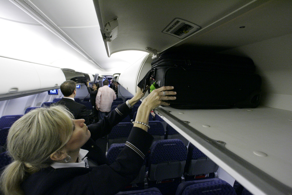 Overhead baggage areas are becoming more and more cramped, as passengers try to avoid hefty fees to check their luggage. But now the airlines might be reducing the size of carry-on luggage.