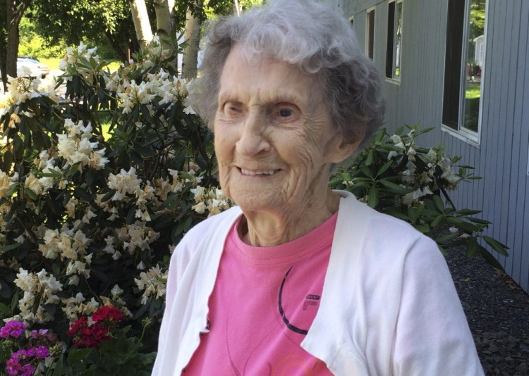 Eileen Watters says she last had her cane at Len Libby’s on Route 1 in Scarborough. Her letter to the Portland Press Herald led to an unexpected response.