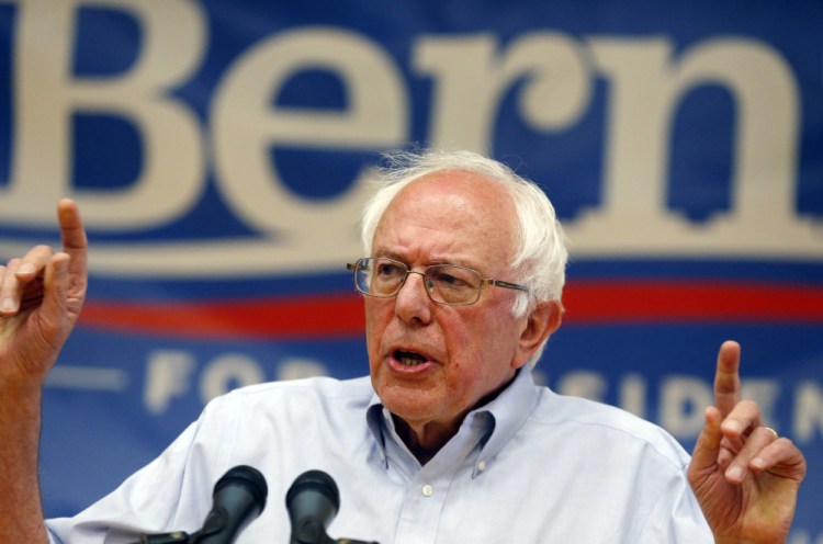 Democratic presidential candidate Sen. Bernie Sanders, I-Vt., will speak at a town meeting-style event from 7 to 8 p.m. July 6 at The Ocean Gateway off Commercial Street in Portland. The Associated Press 