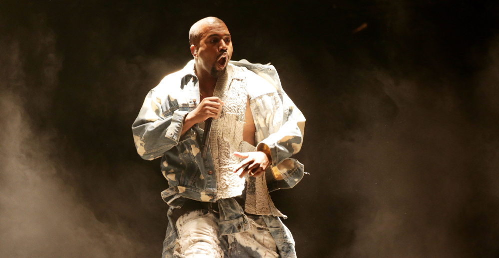 Kanye West performs at Britain’s Glastonbury Festival and declares himself “the greatest living rock star on the planet.”