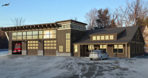Virtual image of Randolph Fire House by Adam Wallace.