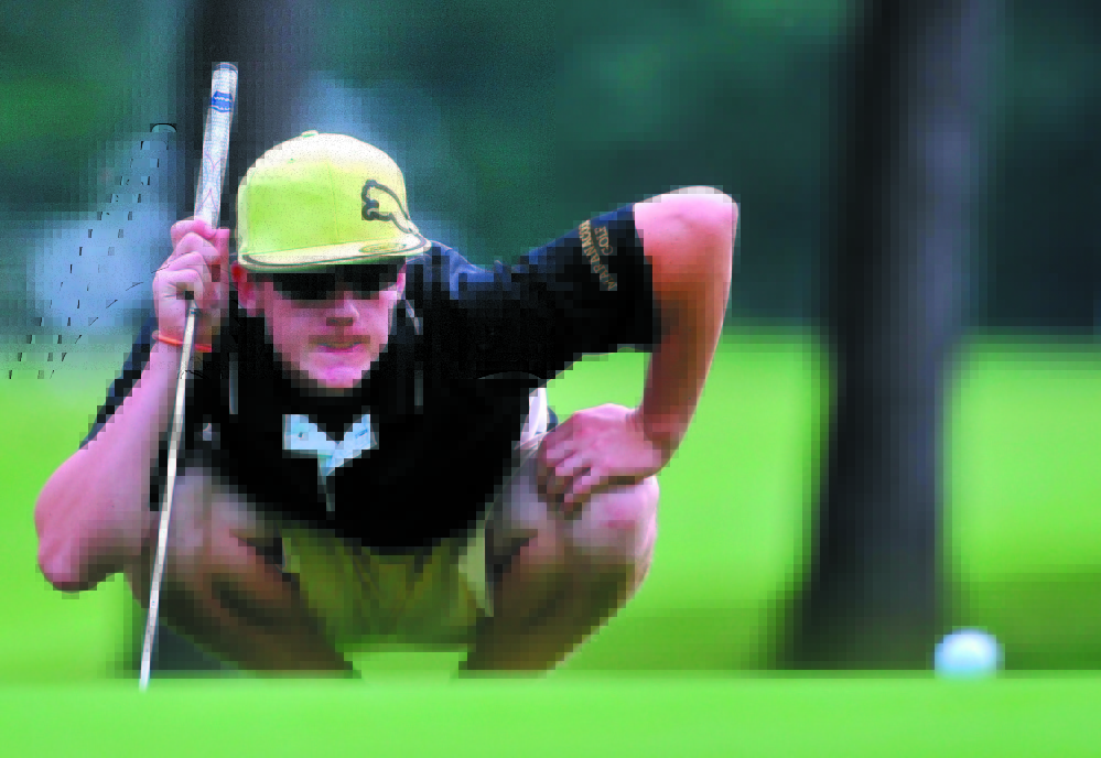 Luke Ruffing will be among the many local golfers participating in the upcoming Maine Amateur at the Waterville Country Club next week.