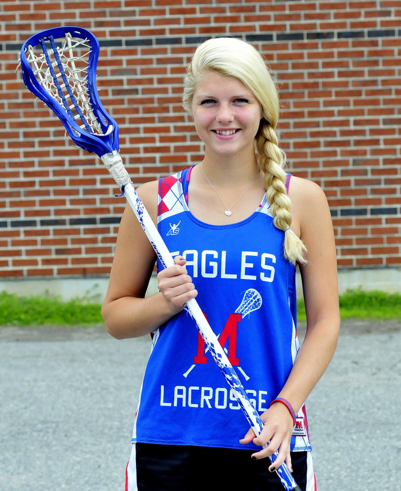 Nathalie St. Pierre is the Kennebec Journal/Morning Sentinel Girls Lacrosse Player of the Year.