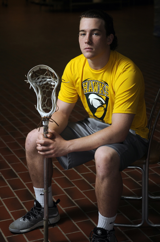 Maranacook/Winthrop’s Josh Murphy is the 2015 Kennebec Journal/Morning Sentinel Boys Lacrosse Player of the Year.
