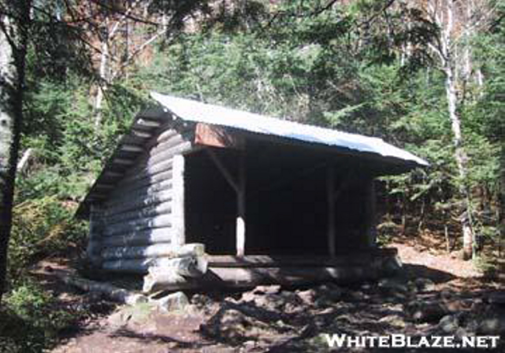 The Poplar Ridge Lean-to, where Geraldine Largay was last seen before disappearing.