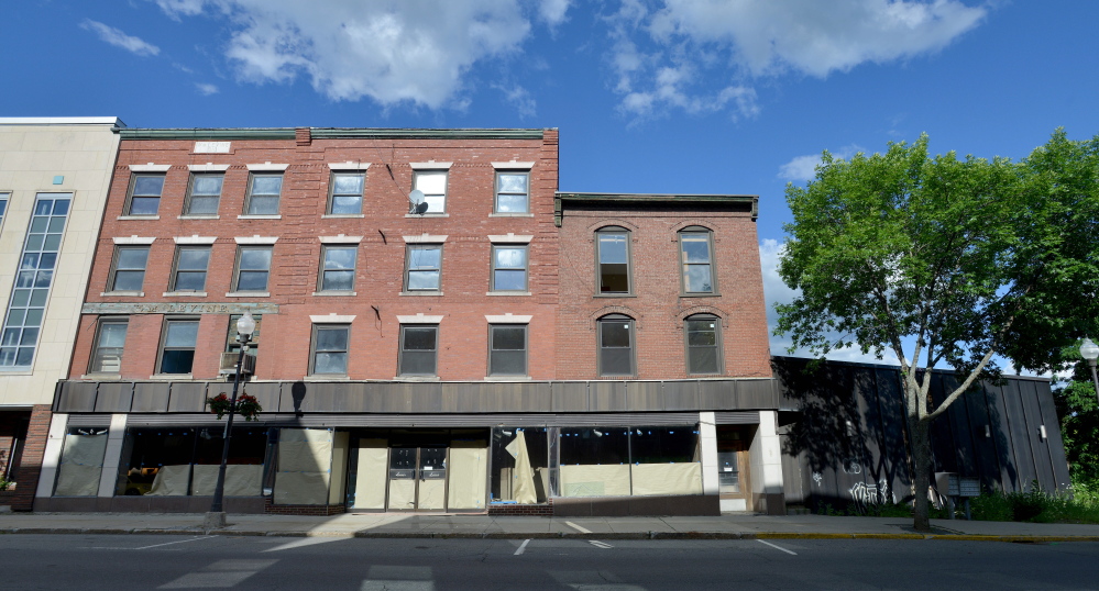 Colby College has plans to develop the Levine’s building at 9 Main St. in Waterville as part of its effort to help revitalize that section of downtown Waterville.