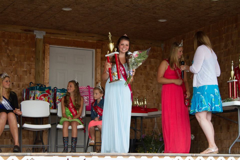 Raelyn Spencer, of West Gardiner, was named Miss Congeniality.
