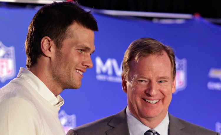 Tom Brady and NFL Commissioner Roger Goodell were all smiles when Brady was presented with the Super Bowl MVP award in February. Now, the two appear headed for a legal battle that will damage the reputations of both.
