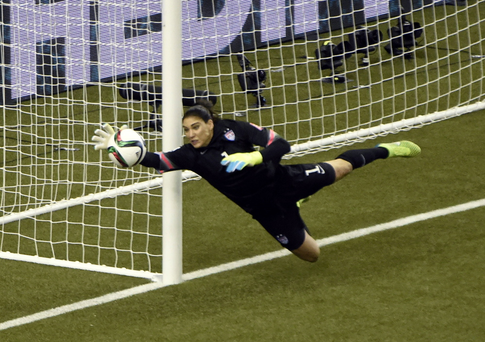 Hope Solo of the United States has allowed one goal in the World Cup and the team has gone 513 minutes without allowing another. Now, the final against Japan.