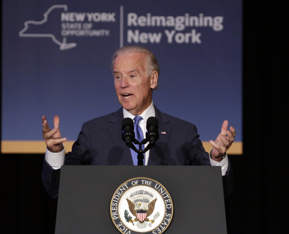 Vice President Joe Biden in New York on Monday talks about the ambitious changes in store for LaGuardia Airport. A modern, unified hub is planned.