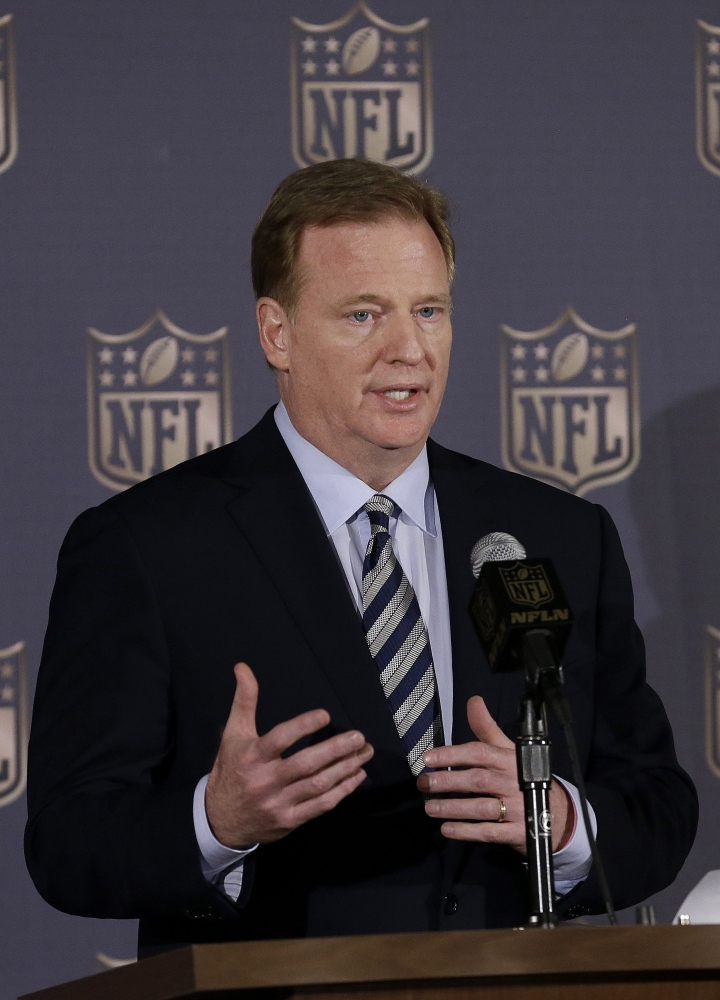 NFL Commissioner Roger Goodell and his wife own a $6.5 million property on Prout’s Neck in Scarborough.