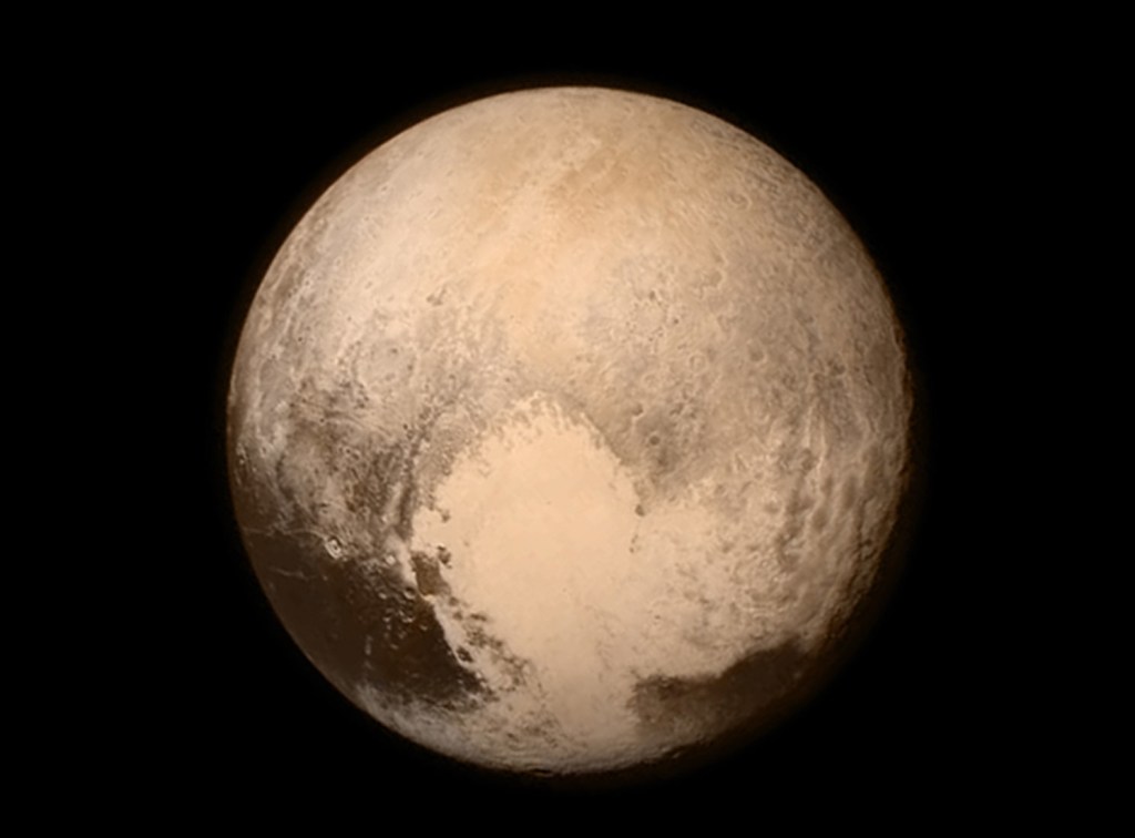 This image provided by NASA shows Pluto from the New Horizons spacecraft.
The Associated Press