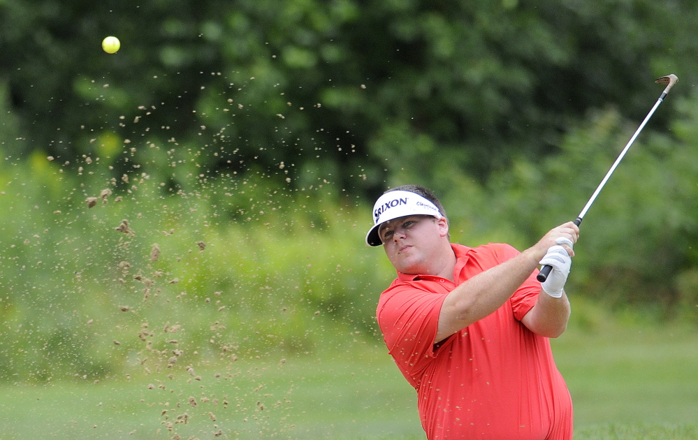 Staff file photo by Andy Molloy
Ryan Gay, of Pittston, will play in the Maine State Golf Association Match Play championship next week in Auburn.