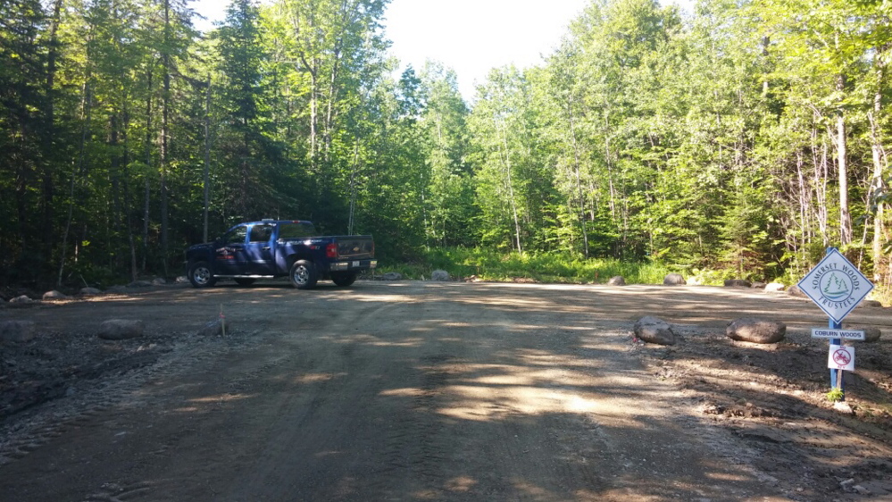 Russell Road parking lot for visitors to Coburn Woods in Skowhegan is now open to the public.